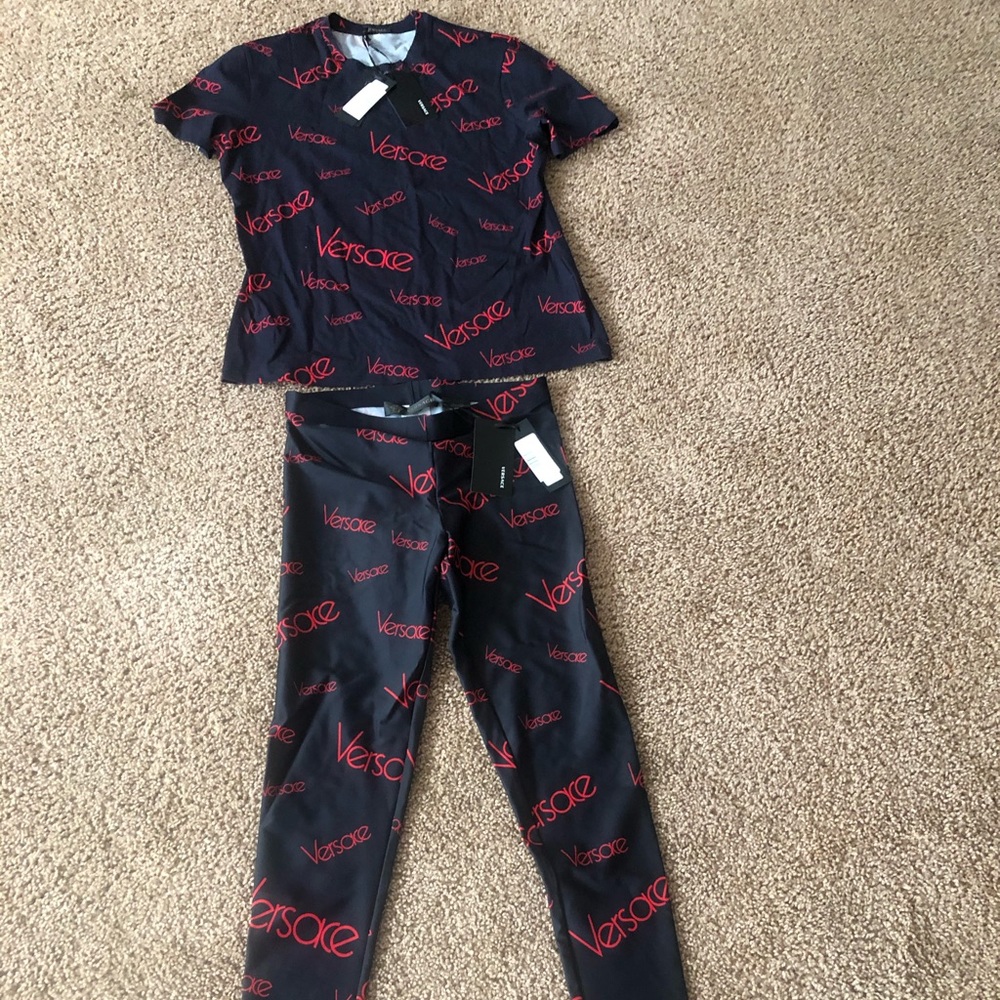 Versace Women’s Matching Logo Outfit NWT